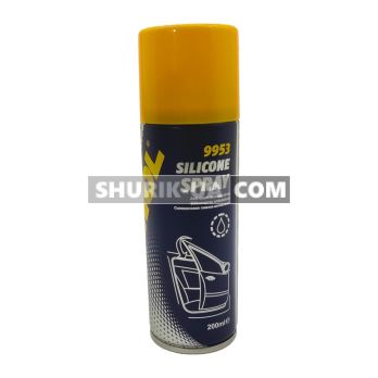 Силіконове мастило-антистатик Mannol 9953 Silicone Spray 200 мл