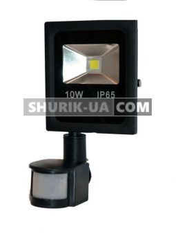 Прожектор LED ECOLUX SMBM10 (10W, З ДАТЧИКОМ)