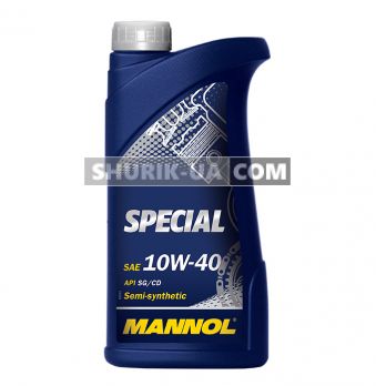 Масло моторное полусинтетическое MANNOL 10W-40 (1л)