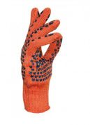 Перчатки Долони звезда оранжевые 